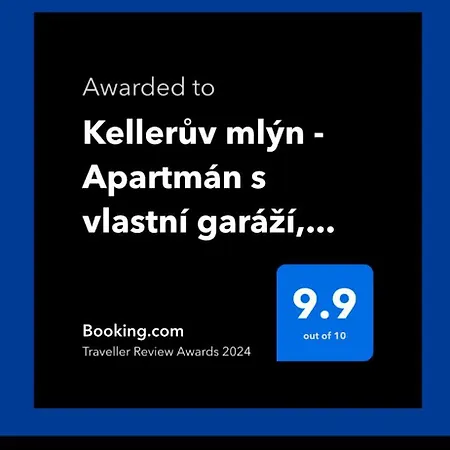 Apartmán Kellerův Mlýn - S Vlastní Garáží, Centrum *